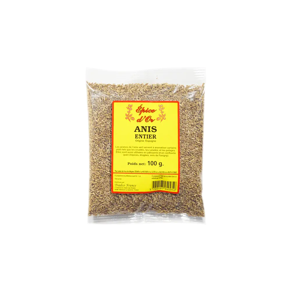 Anis Vert Entier 100g Walima