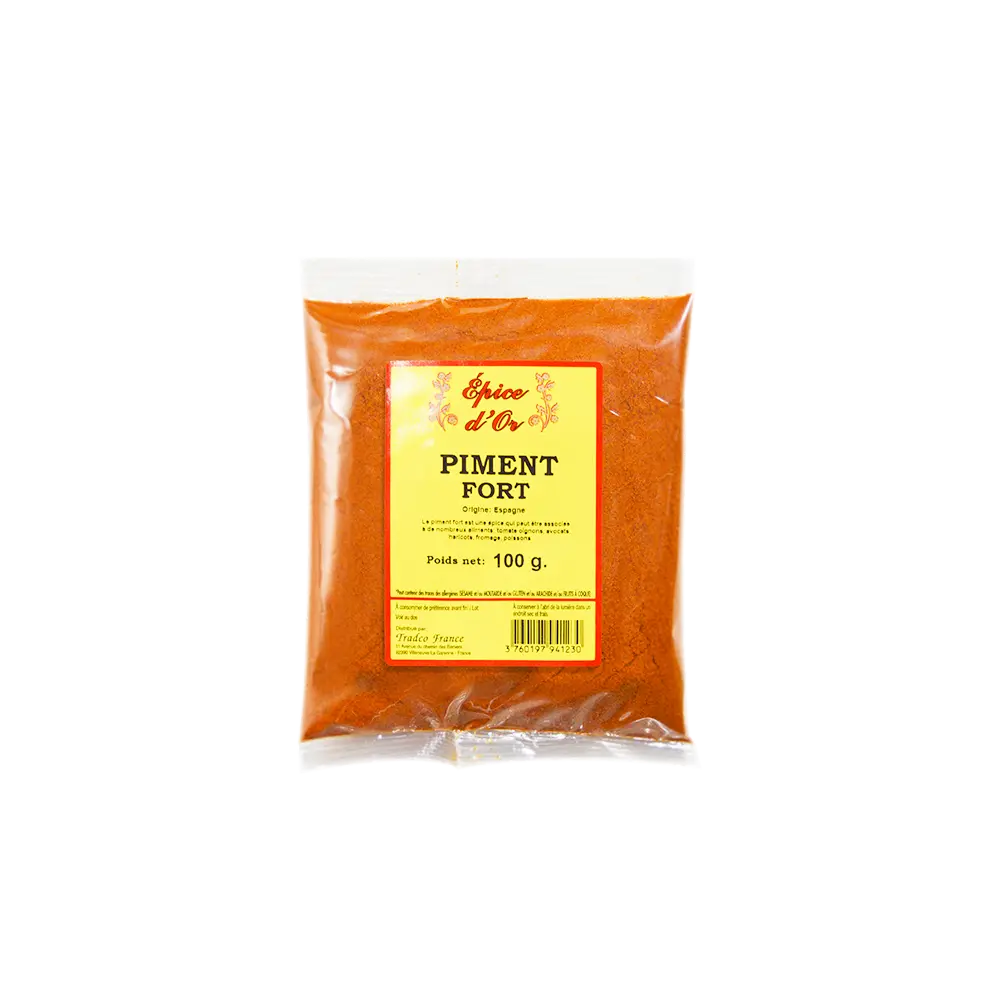 Piment fort poudre 100g.