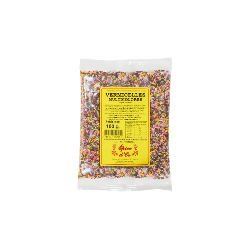 Vermicelles Multicolores 100g Walima