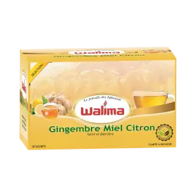 Infusion Gingembre Miel Citron WALIMA Walima