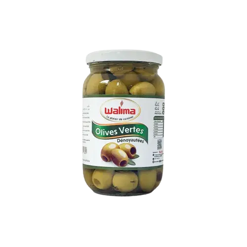 Olive Verte Dénoyautée Bocal.