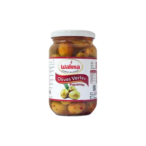 Olive Verte Piquante Bocal.