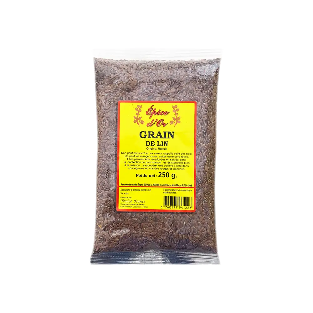 Grain de lin entier 250g Walima