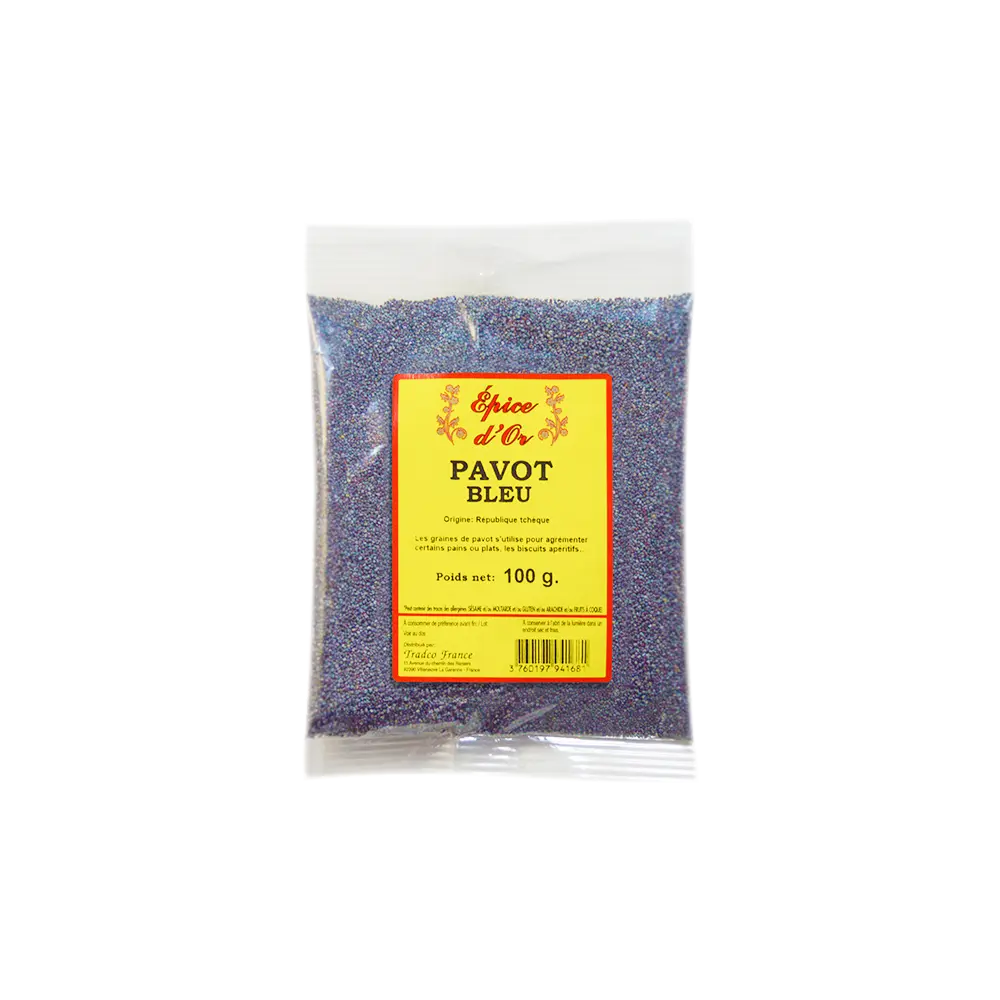 Pavot Bleu 100g.