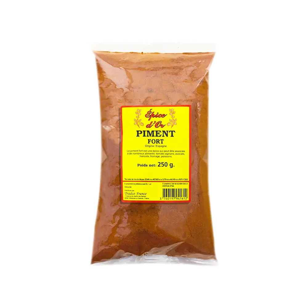 Piment fort moulu 250g.