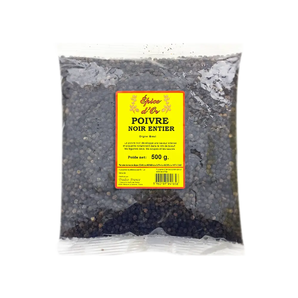 Poivre noir entier 500g Walima