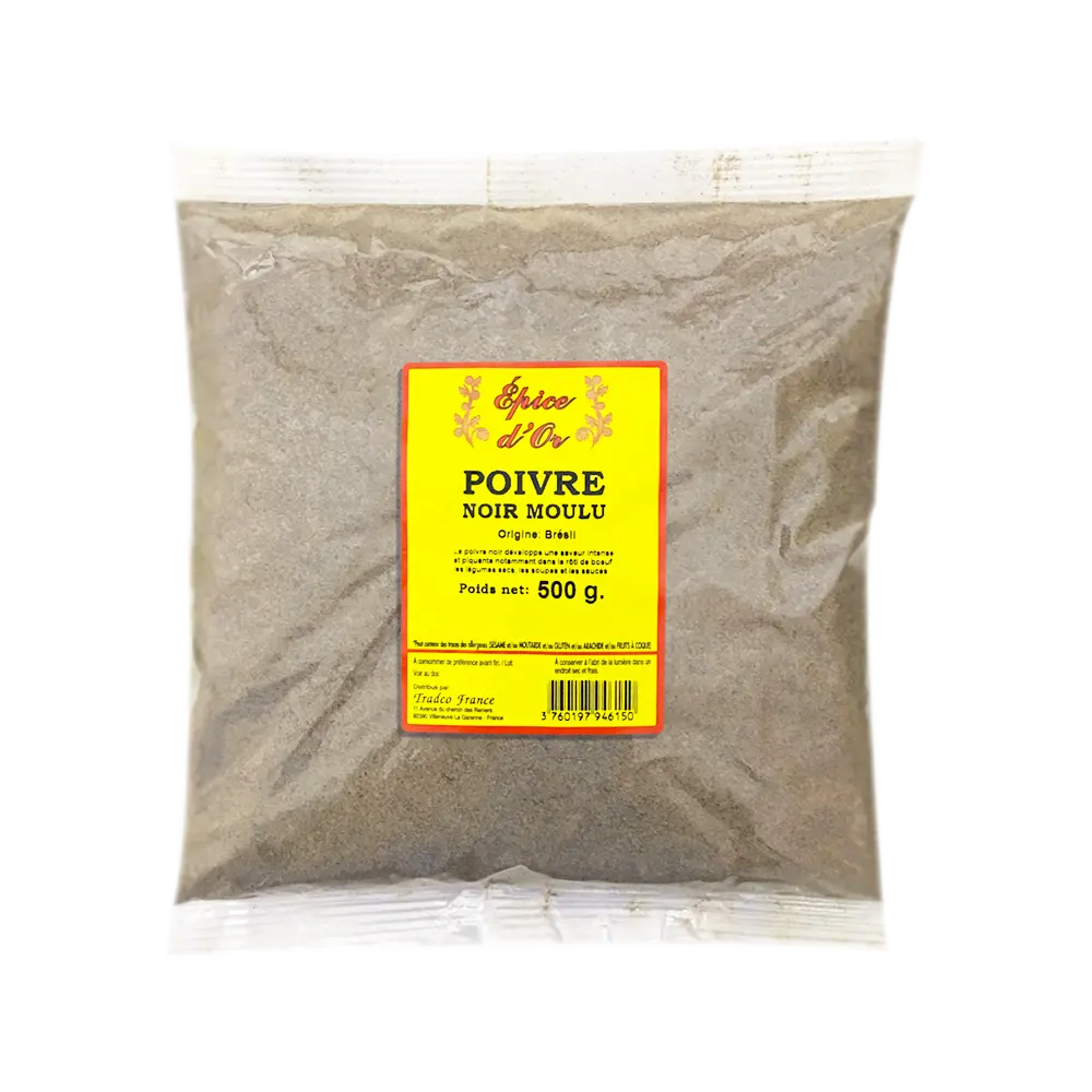 Poivre noir poudre 500g Walima