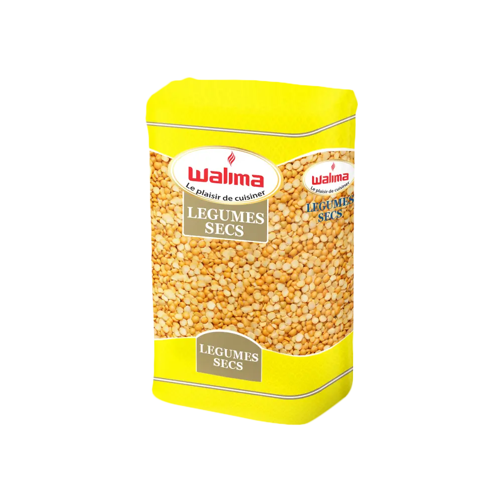 Pois Cassés Jaunes Walima 1kg Walima