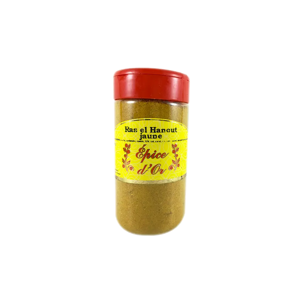 Raz el Hanout jaune bocal Walima