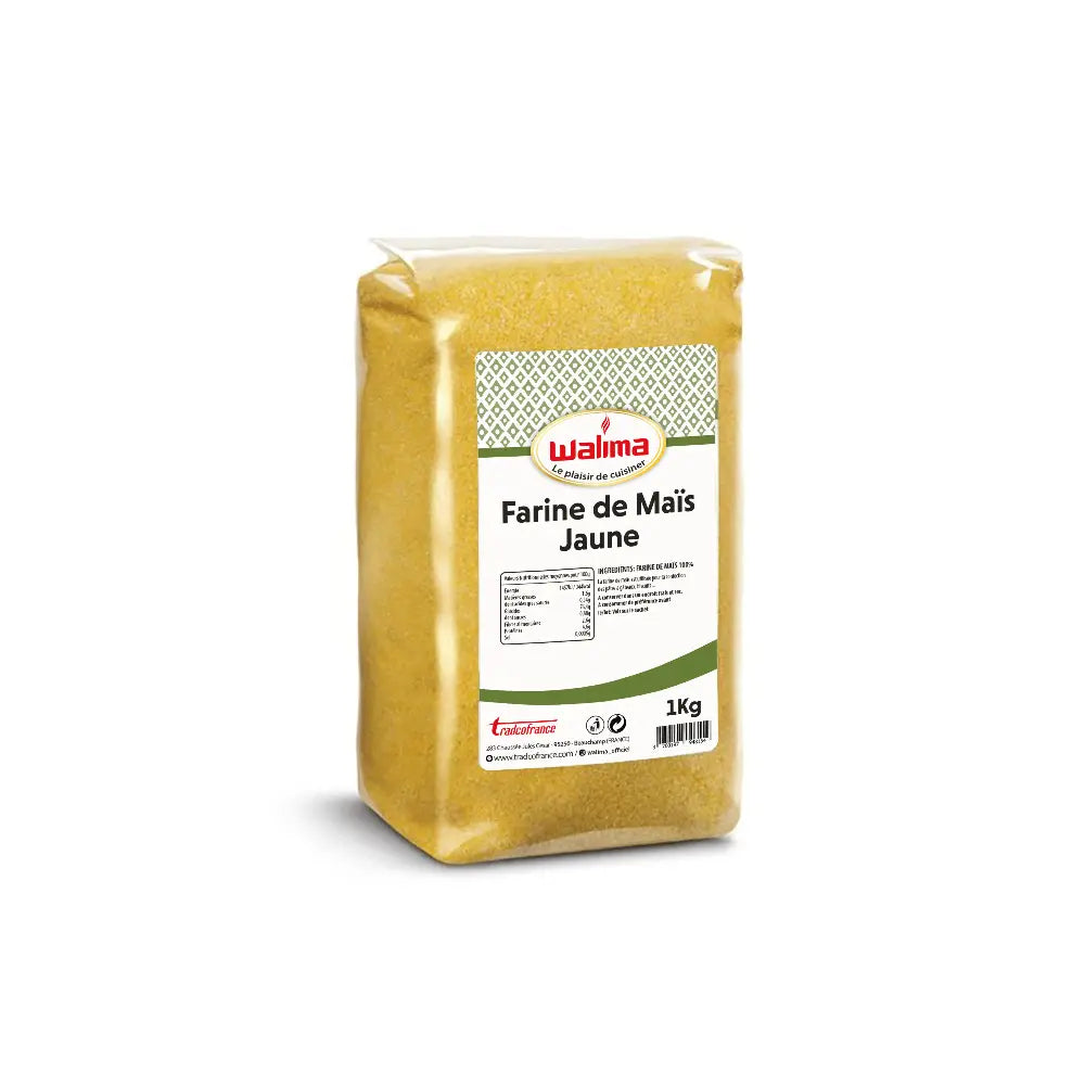 Farine de Mais Fioretto Jaune 1Kg Walima