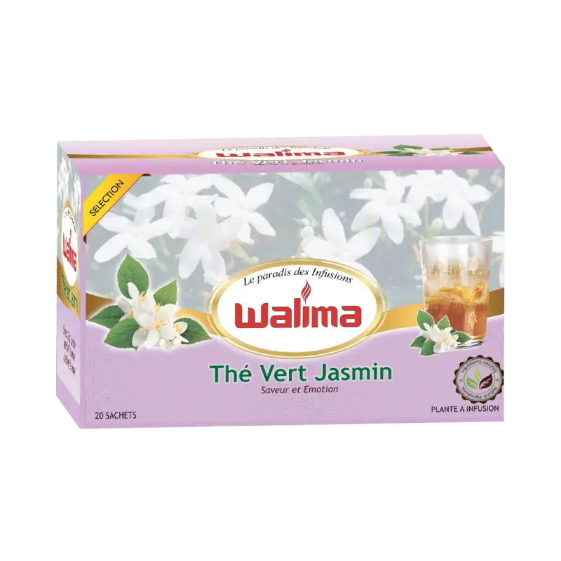 Infusion Thé Vert Jasmin WALIMA Walima