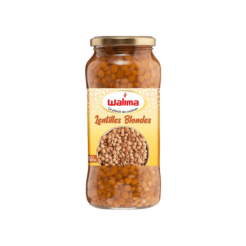Lentilles Blondes Bocal Walima